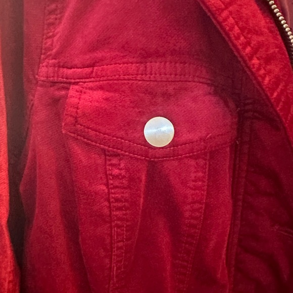 Chico’s Red Jacket - Picture 6 of 6